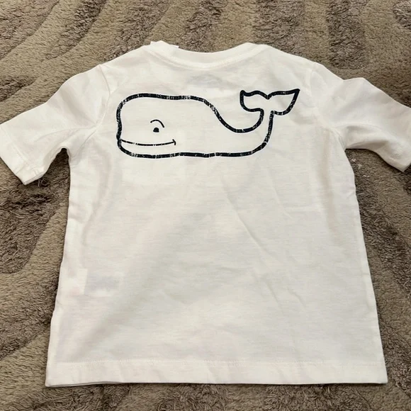 NWT 2T Vineyard Vines White Tee - Picture 2 of 3